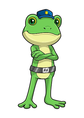 Frog Police Police officer