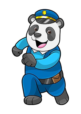 Panda Police Police hat