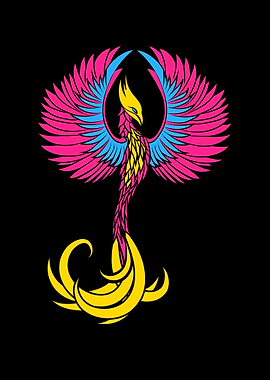 Pansexual Pride Phoenix Of