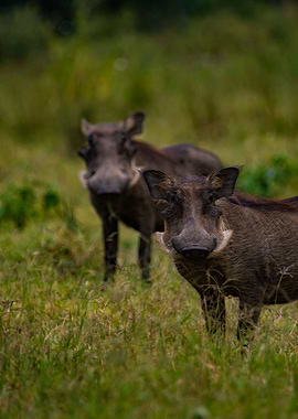 Warthog Family