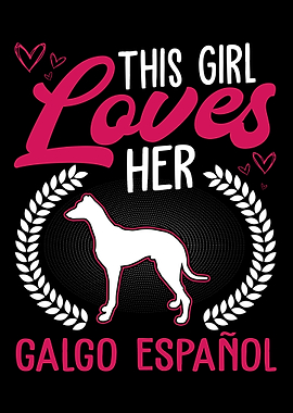 Galgo Espaol Girl Spanish