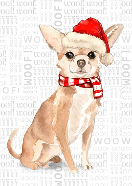 Christmas Chihuaua