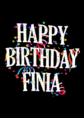 Happy Birthday Finia
