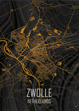 Zwolle Netherlands Map