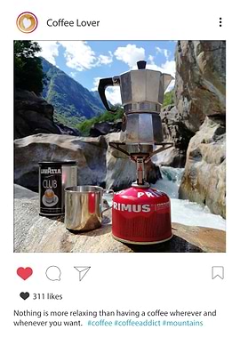 Instagram Coffee Mountains