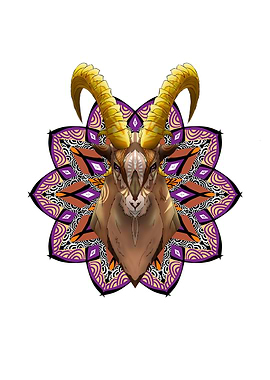 Goat mandala