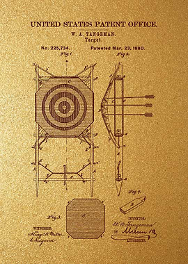 69 Archery Target Patent