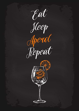 Eat Sleep Aperol Repeat