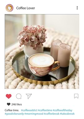 Instagram Coffee Time Mood