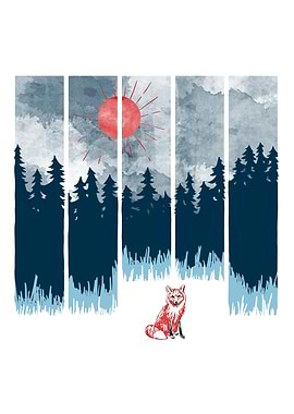 Fox Forrest Sunshine Sun