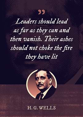 Leaders should lead as far