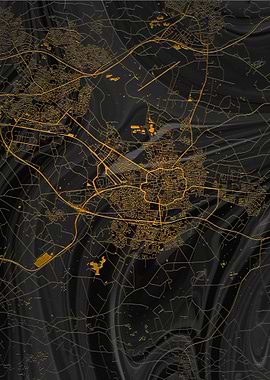Enschede Netherlands Map