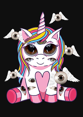 Weirdcore Kawaii Unicorn