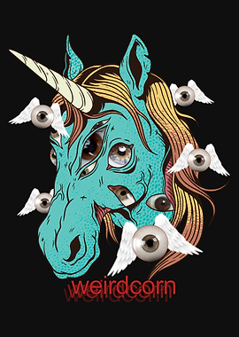Weirdcore Zombie Unicorn