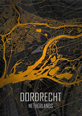 Dordrecht Netherlands Map