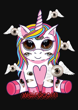 Weirdcore Kawaii Unicorn