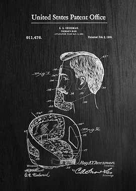 67 Firemans Mask Patent