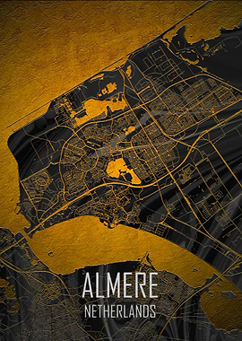 Almere Netherlands Map