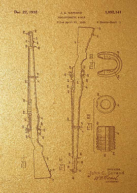 3 M1 Rifle Patent