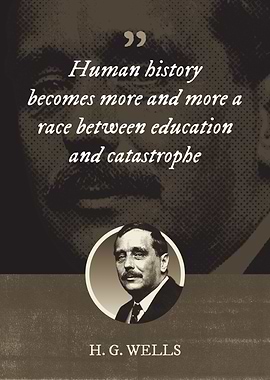 Human history becomes more