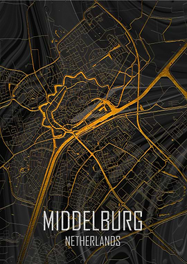 Middelburg Netherlands Map