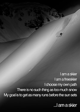 I AM A SKIER