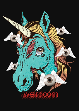 Weirdcore Zombie Unicorn