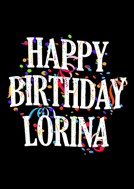 Happy Birthday Lorina