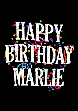 Happy Birthday Marlie