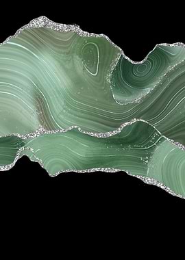 Sage Silver Agate Textu 04