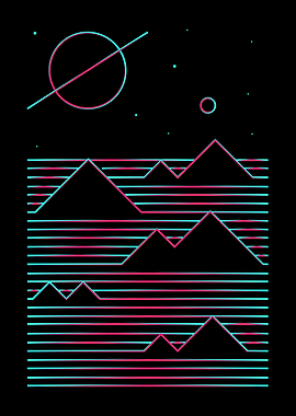 Landscape Space From Titan