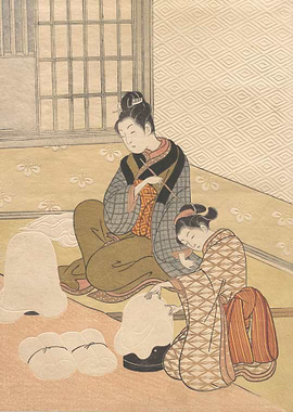 Evening Snow on the Heater