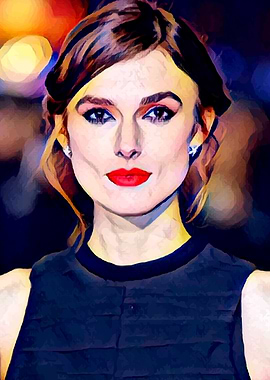 Red Lips Keira Knightley