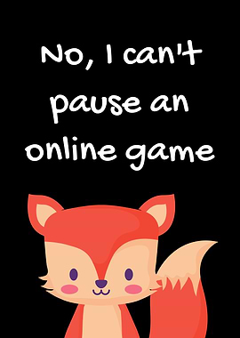 Cute Funny Animal Gamer