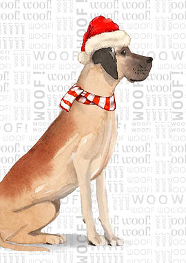 Great Dane Christmas