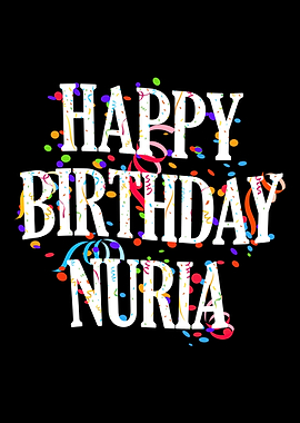 Happy Birthday Nuria