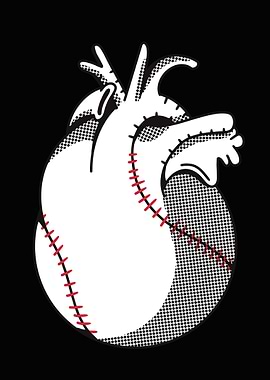 Baseball heart