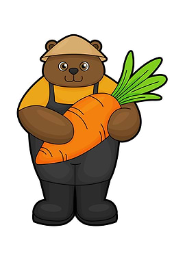 Bear Farmer Carrot