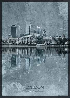 London Skyline Portrait