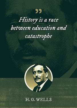 History is a race between