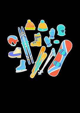 Ski equipment Skiing