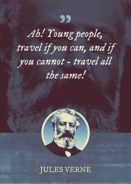 Ah Young people travel