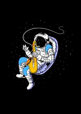 Saxophone Astronaut