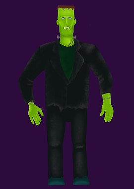 Frankenstein on Halloween