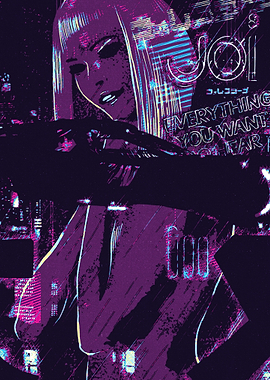 runner 2049 retro movie