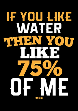 Science Water funny saying