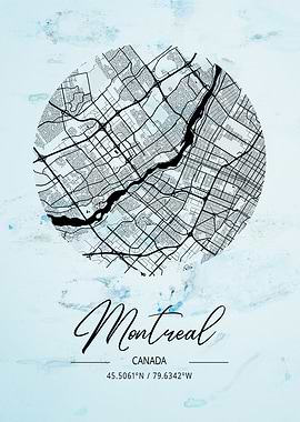 Montreal Alpha Watercolor