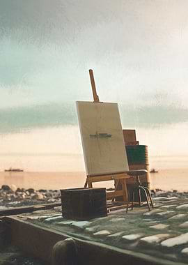 Painters Beach Drawing