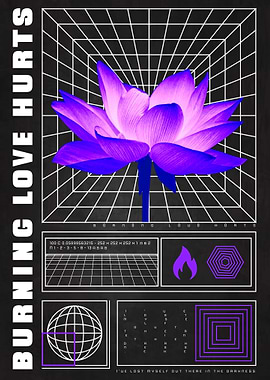Vaporwave Flower