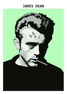 James Dean Wpap Art